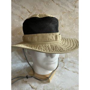 Eddie Bauer Men Bucket Hat Size SM Olive Green Fishing Outdoor Hiking Mesh